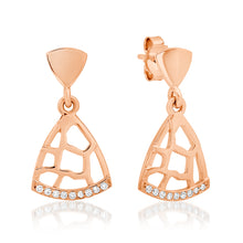 Load image into Gallery viewer, Tri Drop Earrings