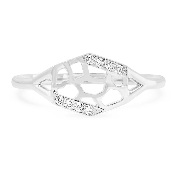 Tapered Hexagon Ring